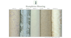 Desktop Screenshot of humphriesweaving.systemarkitekt.se