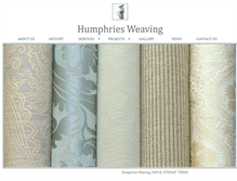 Tablet Screenshot of humphriesweaving.systemarkitekt.se